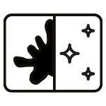 Powierzchnia bez tłuszczu i przebarwień spowodowanych wysoką temperaturą Powierzchnia bez tłuszczu i przebarwień spowodowanych wysoką temperaturą