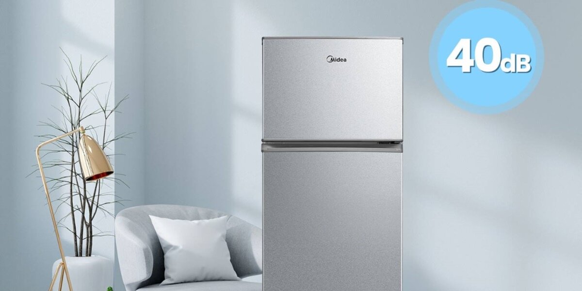 Cicha i niezawodna praca lodówki MIDEA MDRT294FGE01 przy poziomie 40 dB