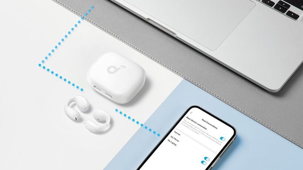 Słuchawki Soundcore C30i parowanie wielopunktowe bluetooth