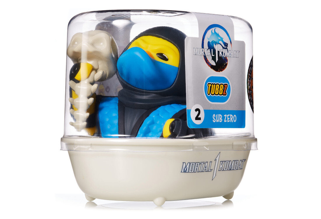 Figurka HASBRO Tubbz Kaczka Mortal Kombat  - Sub Zero Kolekcjonerskie opakowanie wersja opakowanie kształt ochrona wysokość