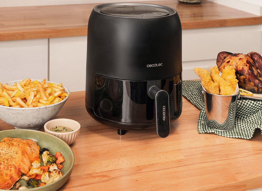 Frytownica CECOTEC Fantastik 3500 3L szerokie możliwości zdrowe smaczne posiłki praktyczna technologia łatwość obsługi estetyczny design