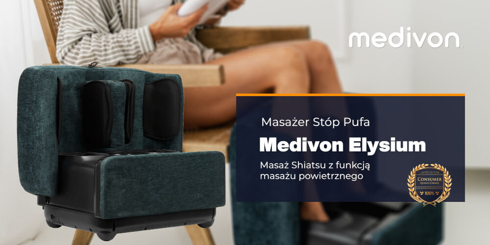 Masażer do stóp MEDIVON Elysium pełen relaks