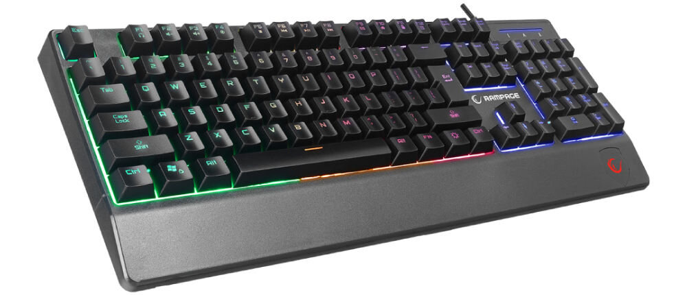 Klawiatura RAMPAGE KB-R34 szybkość i precyzja