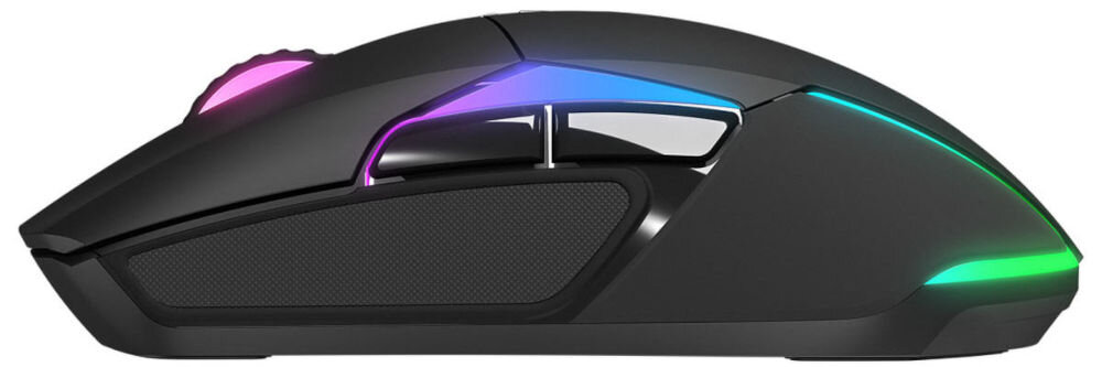 Mysz RAMPAGE Vortex M1 Czarny ustawienie czułości do 4800 DPI dostosowanie szybkości i dokładności ruchów wyjątkowo precyzyjne przesunięcie myszy przewaga w grach perfekcyjna kontrola szybka reakcja 