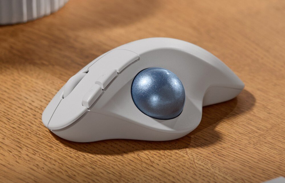 Mysz LOGITECH Ergo M575S Biały śledzenie ruchu rozdzielczość skróty