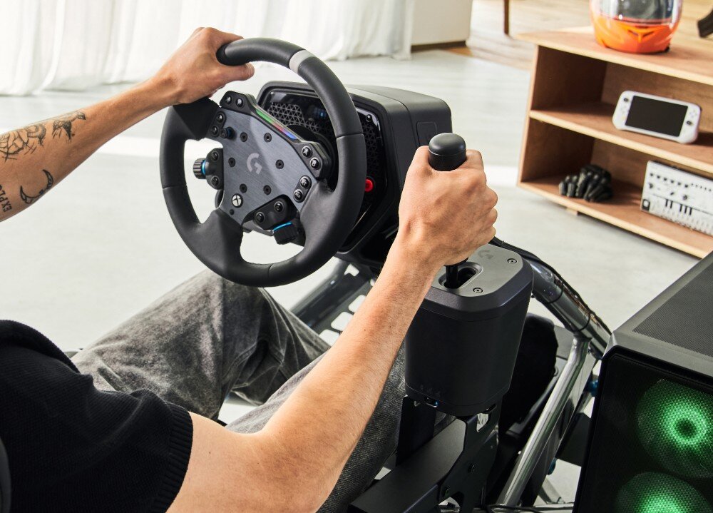 Kontroler LOGITECH RS Shifter & Handbrake działanie kompatybilność