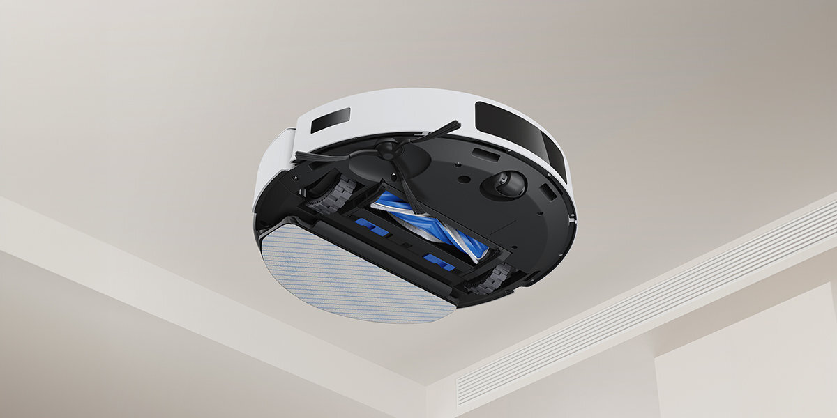 Robot sprzątający ECOVACS Deebot N20 Aplikacja ECOVACS HOME personalizację ustawień sprzątania ustawianie wirtualnych granic łączenie i dzielenie pomieszczeń