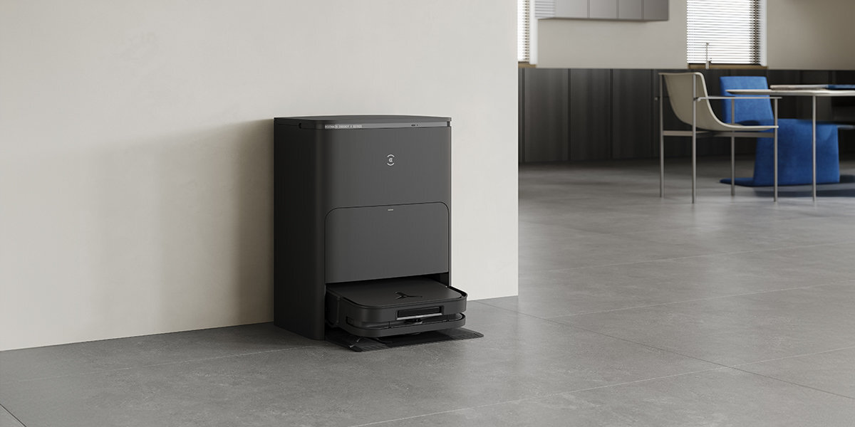 ECOVACS Deebot X5 OMNI technologię TruEdge™ co najmniej 1 mm 98% pokrycie krawędzi technologii bezstopniowego przedłużacza mopa czujnikom 3D Omni-Directional w kształcie litery D