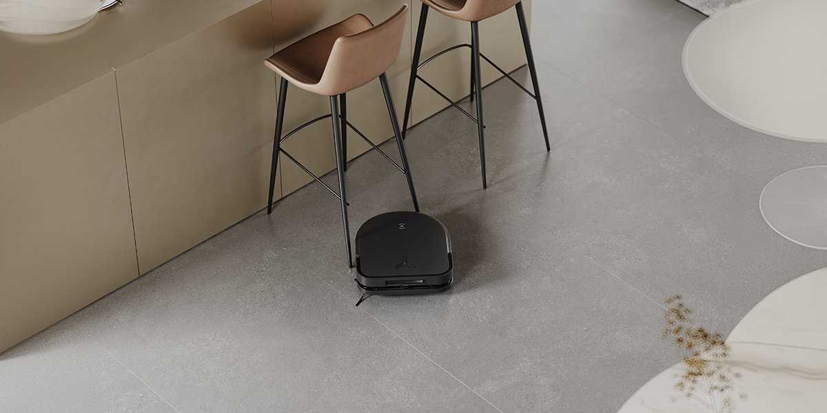 ECOVACS Deebot X5 OMNI Wielofunkcyjna stacja OMNI pojemnik na kurz myje mopy (70°C) suszy 150-dniowy okres bezobsługowy system suszenia gorącym