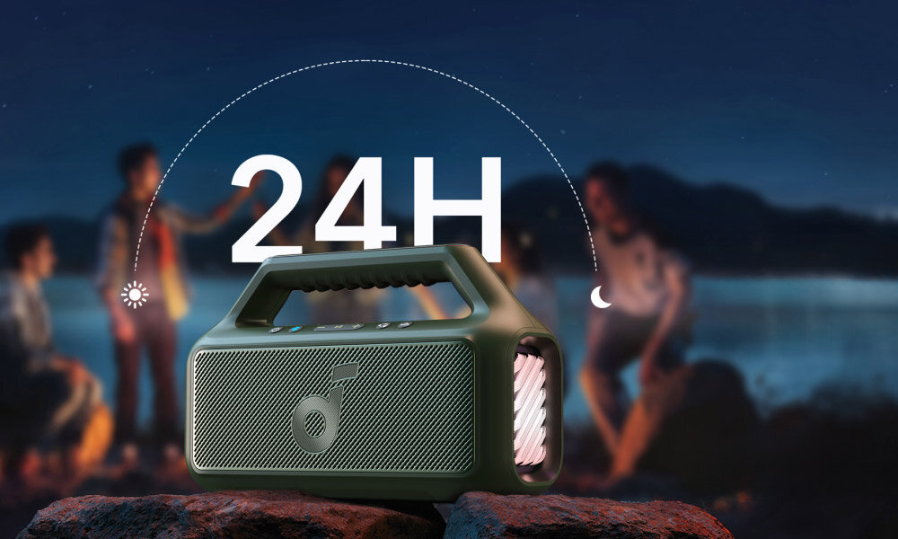 Głośnik mobilny SOUNDCORE Boom 2 powerbank moc ladowanie
