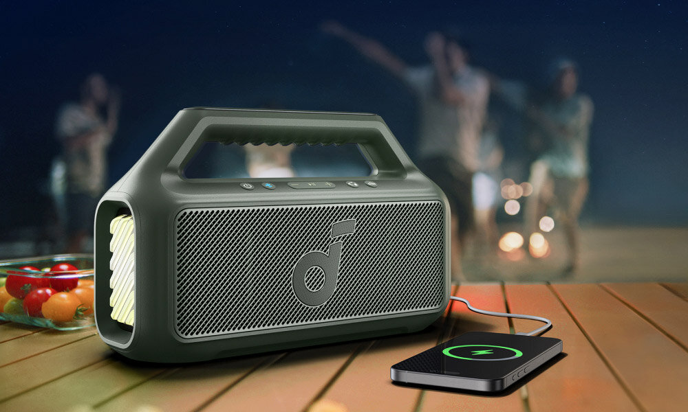 Głośnik mobilny SOUNDCORE Boom 2 swobodna rozmowa wygoda mikrofon