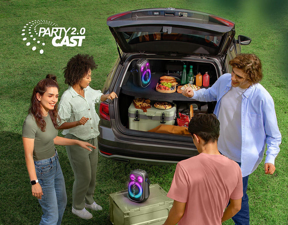 Głośnik mobilny SOUNDCORE Rave Neo 2 lacznosc 100 glosnikow kompatybilnosc