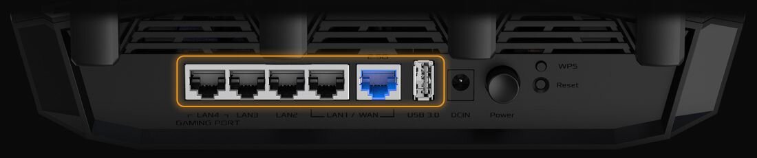 Router ASUS TUF Gaming BE3600 - 2.5 G WAN/LAN