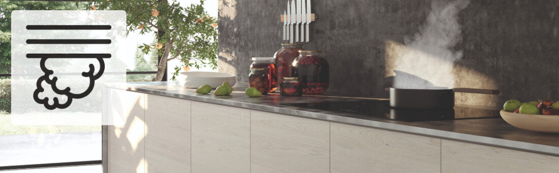 Okap FRANKE FSMD 508 BL 335.0530.203 Niebieski matowy Wysoka wydajność trzy biegi para zapachy