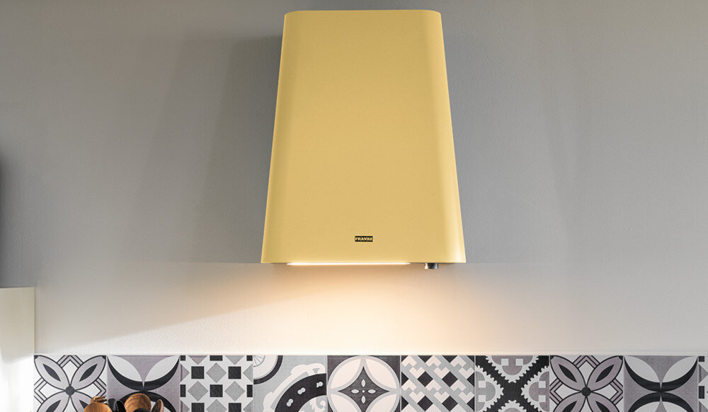 Okap FRANKE FSMD 508 YL 335.0530.202 Żółty matowy typ wtyczki Wylot powietrza średnica