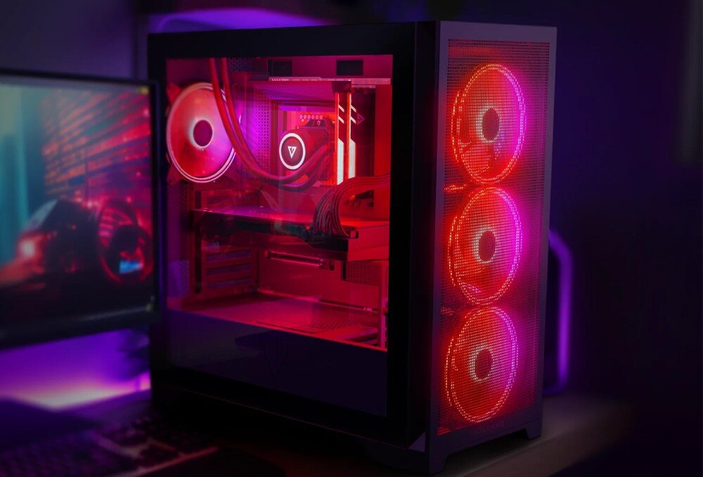 Obudowa MODECOM Volcano Expanse S Midi Czarny kompatybilność miejsce podzespoły