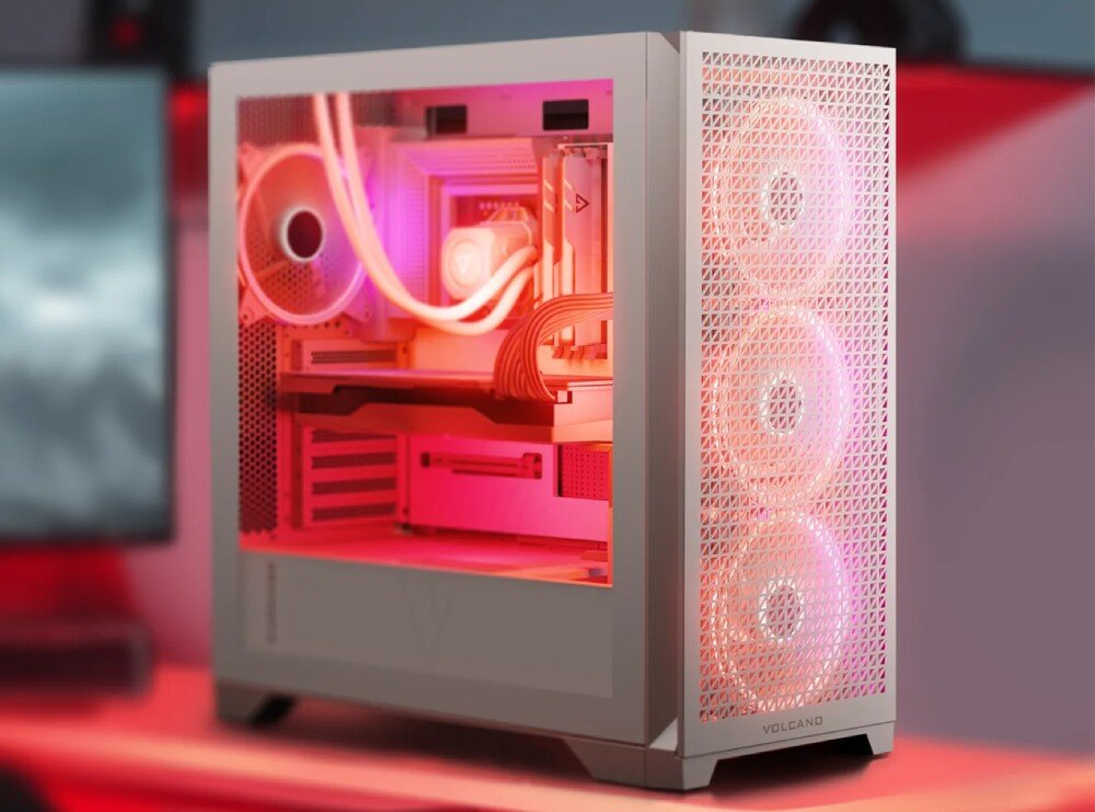 Obudowa MODECOM Volcano Expanse T Midi Biały kompatybilność miejsce podzespoły