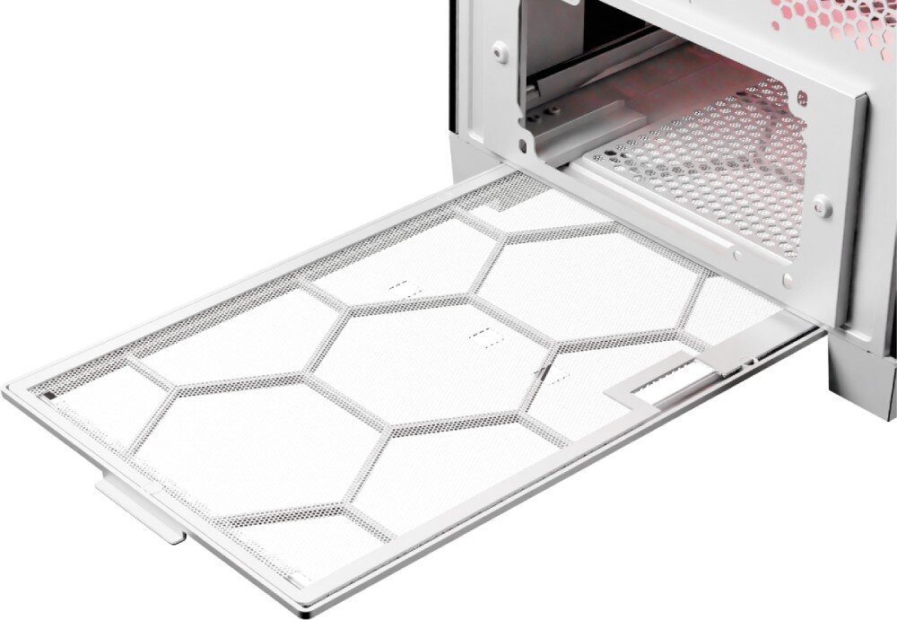 Obudowa MODECOM Volcano Expanse T Midi Biały filtry konserwacja demontaż