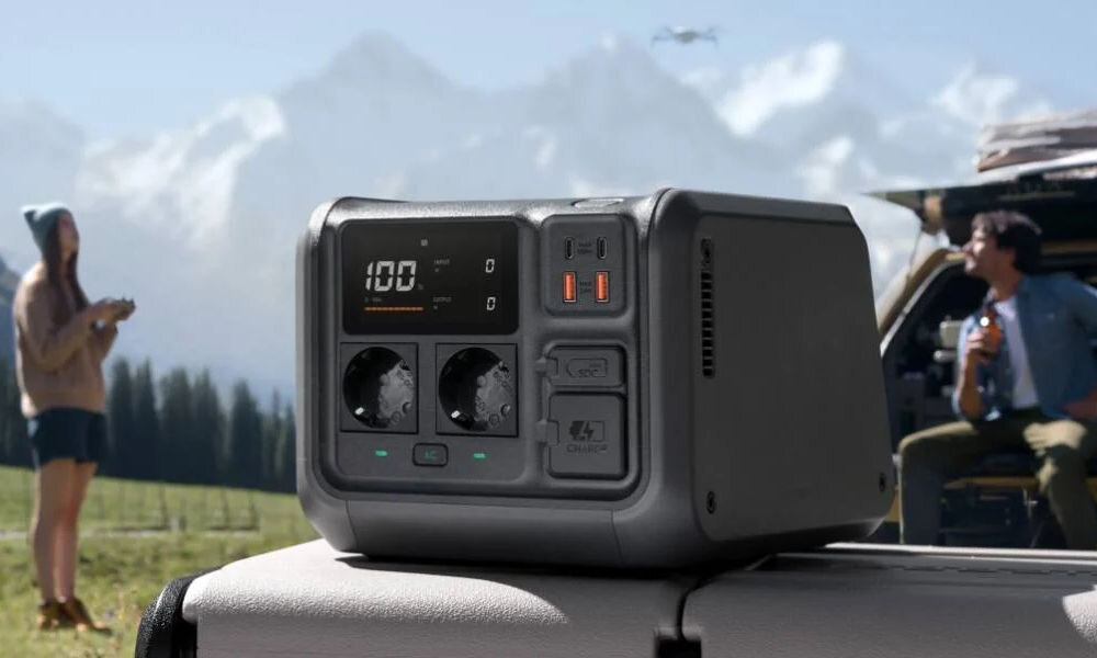 Stacja zasilania DJI Power 500 512 Wh LiFePO4 Bank energii pojemność 512 Wh moc 1000 W