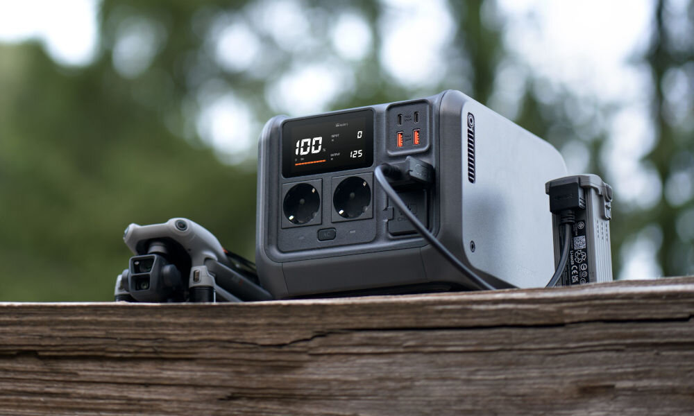 Stacja zasilania DJI Power 500 512 Wh LiFePO4 Bank energii ładowanie drona czas ładowania