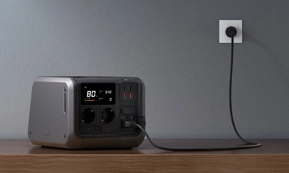 Stacja zasilania DJI Power 500 512 Wh LiFePO4 Bank energii sposoby ładowania