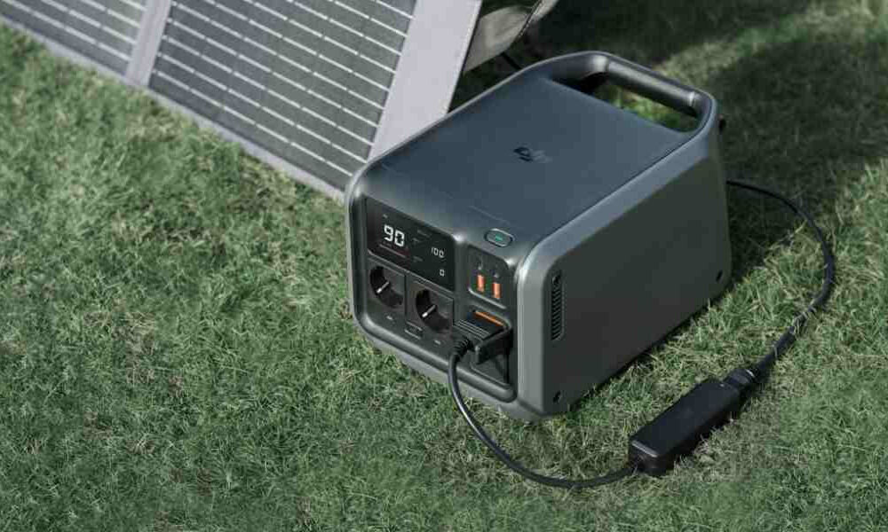 Stacja zasilania DJI Power 500 512 Wh LiFePO4 Bank energii ładowanie z paneli słonecznych