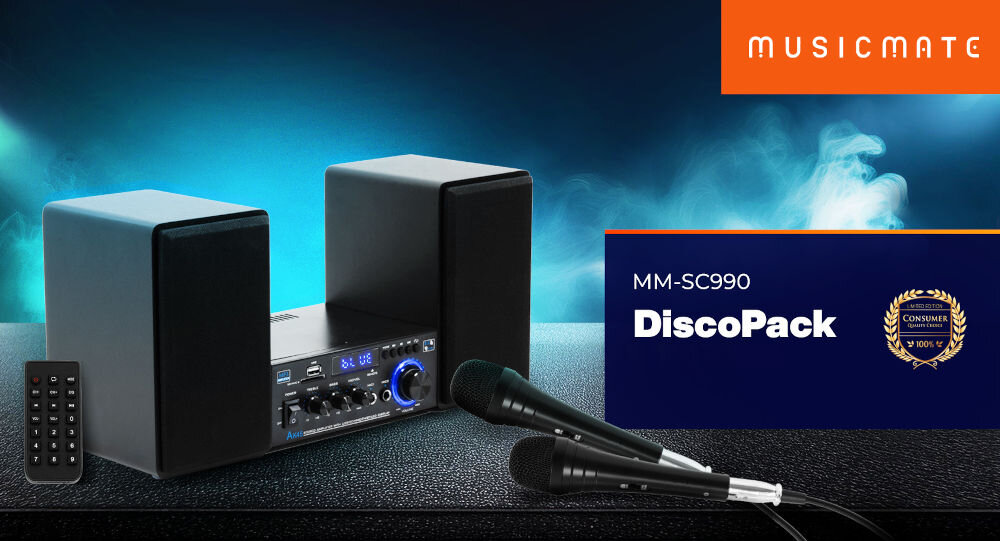 Zestaw Karaoke MUSICMATE MM-SC990 DiscoPack