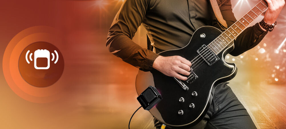 Wzmacniacz gitarowy MUSICMATE MM-A40 ToneForce bezprzewodowa technologia kompaktowa konstrukcja wymiary ok. 6 x 3 x 8 cm wbudowana bateria o pojemności 1000 mAh
do 5 godzin nieprzerwanej gry USB-A / USB-C