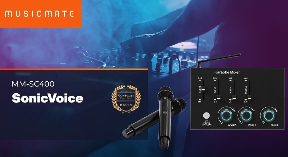 Zestaw Karaoke MUSICMATE MM-SC400 SonicVoice