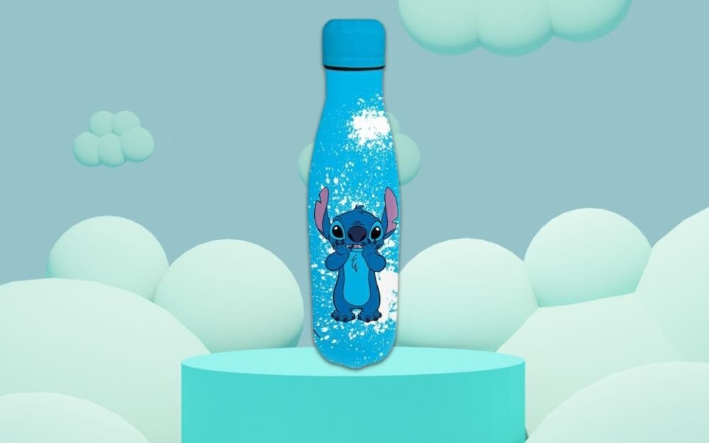 Butelka stalowa CORIEX Stitch ceramiczny kubek 500 ml ceramika wygodne ucho trwale wytrzymale