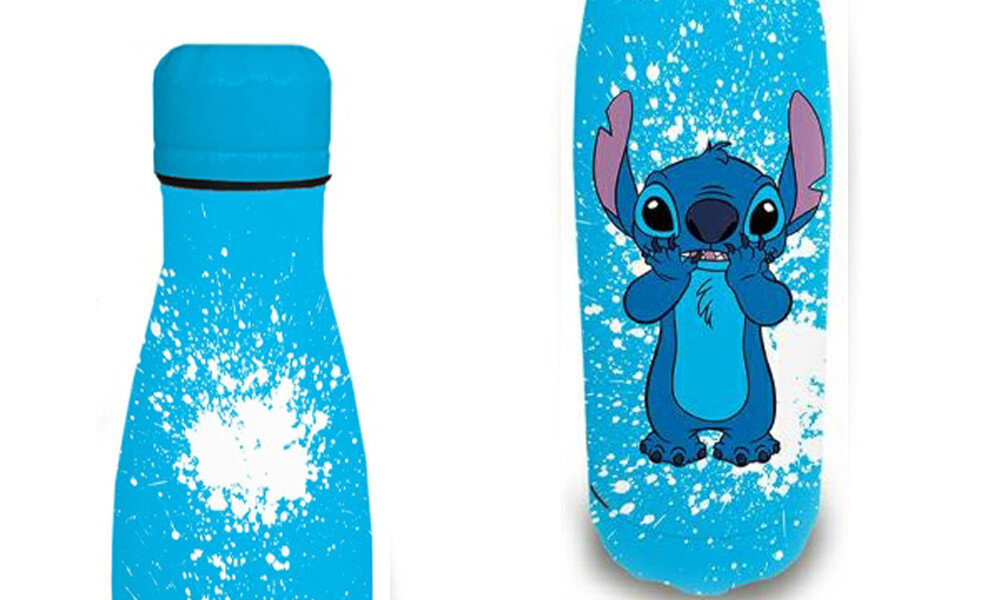 Butelka stalowa CORIEX Stitch ceramiczny kubek 500 ml ceramika wygodne ucho trwale wytrzymale