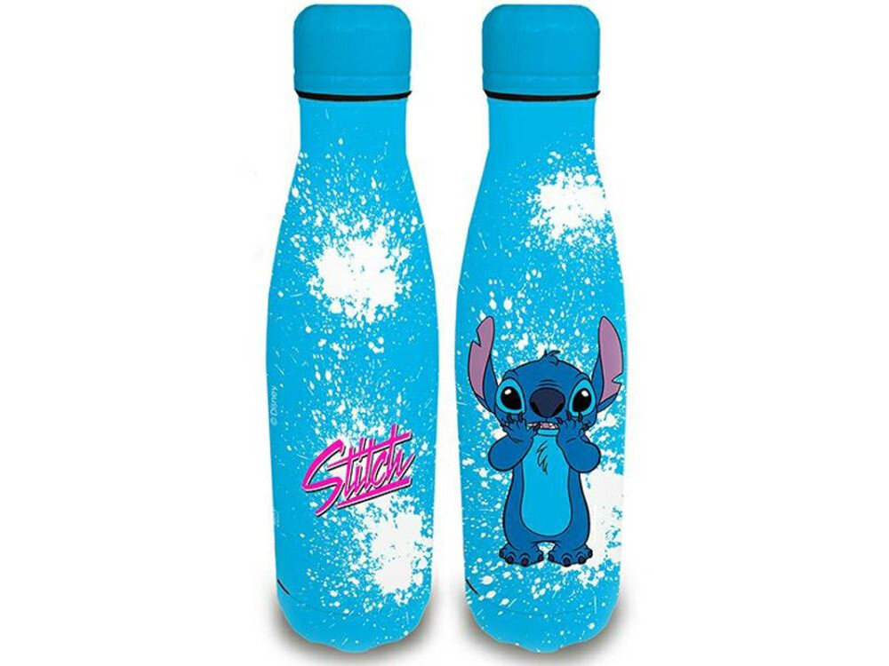 Butelka stalowa CORIEX Stitch unikalny charakter kolorowy nadruk idealne na prezent przyjemność