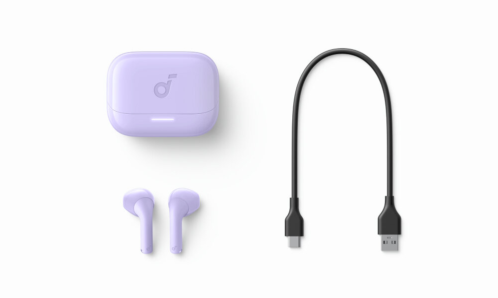 Słuchawki Soundcore K20i zestaw
