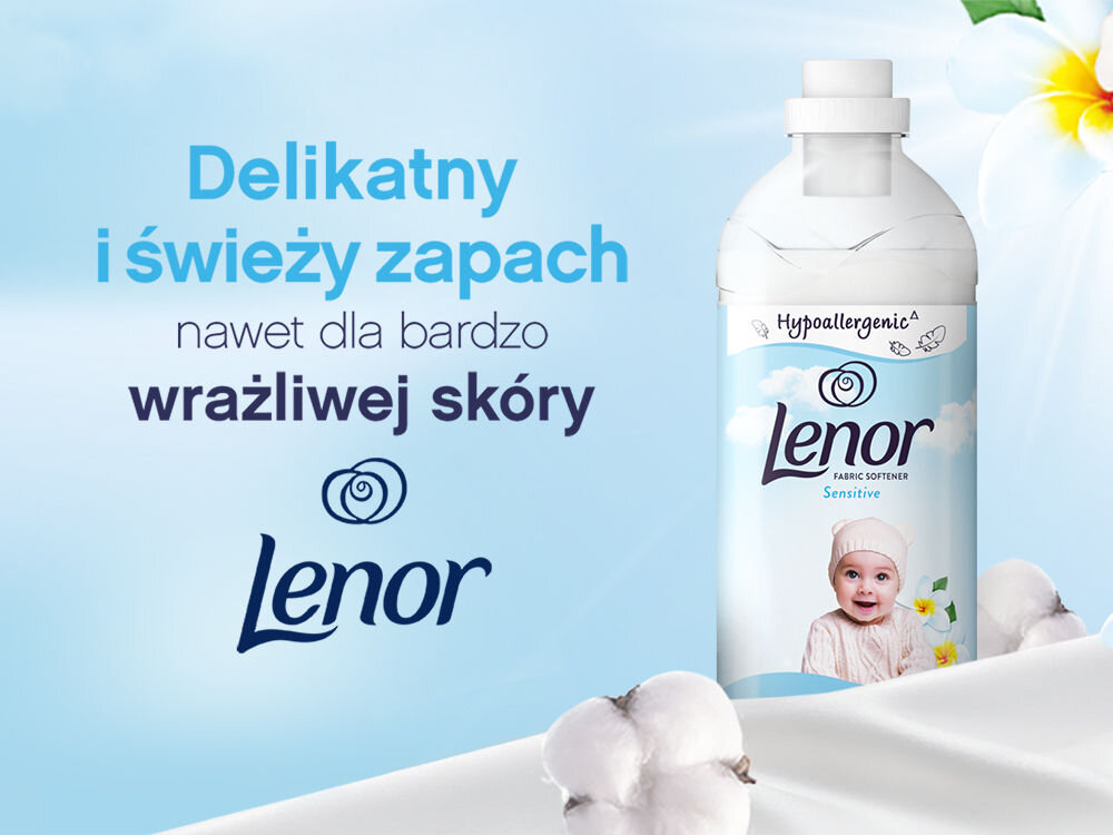 Płyn do płukania LENOR Sensitive 3200 ml