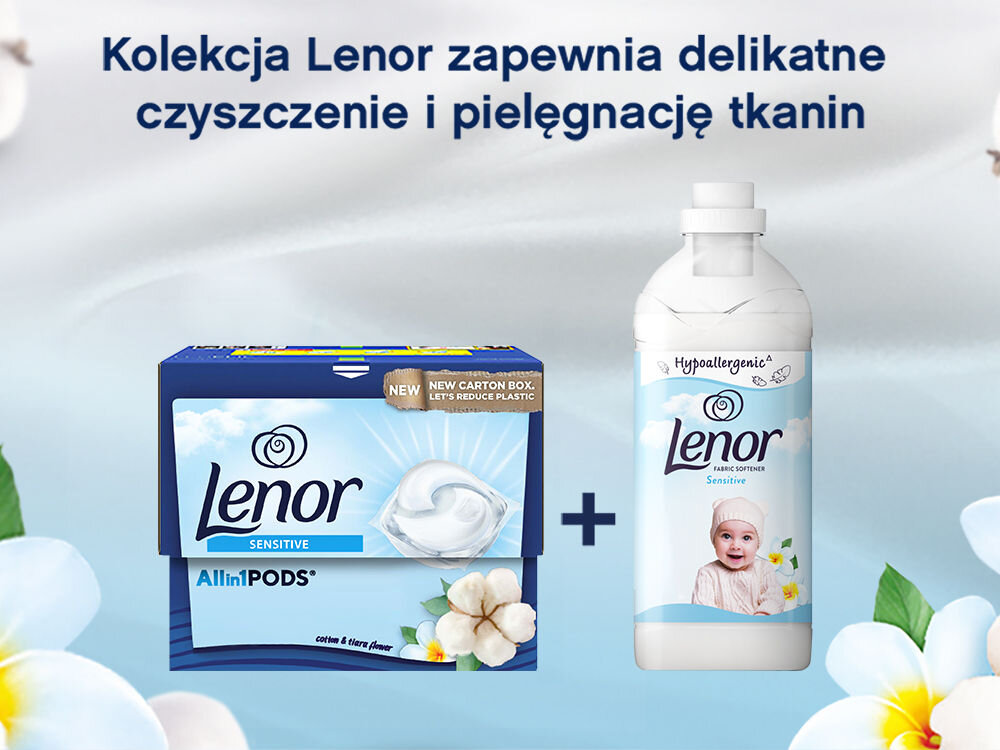 Płyn do płukania LENOR Sensitive 3200 ml