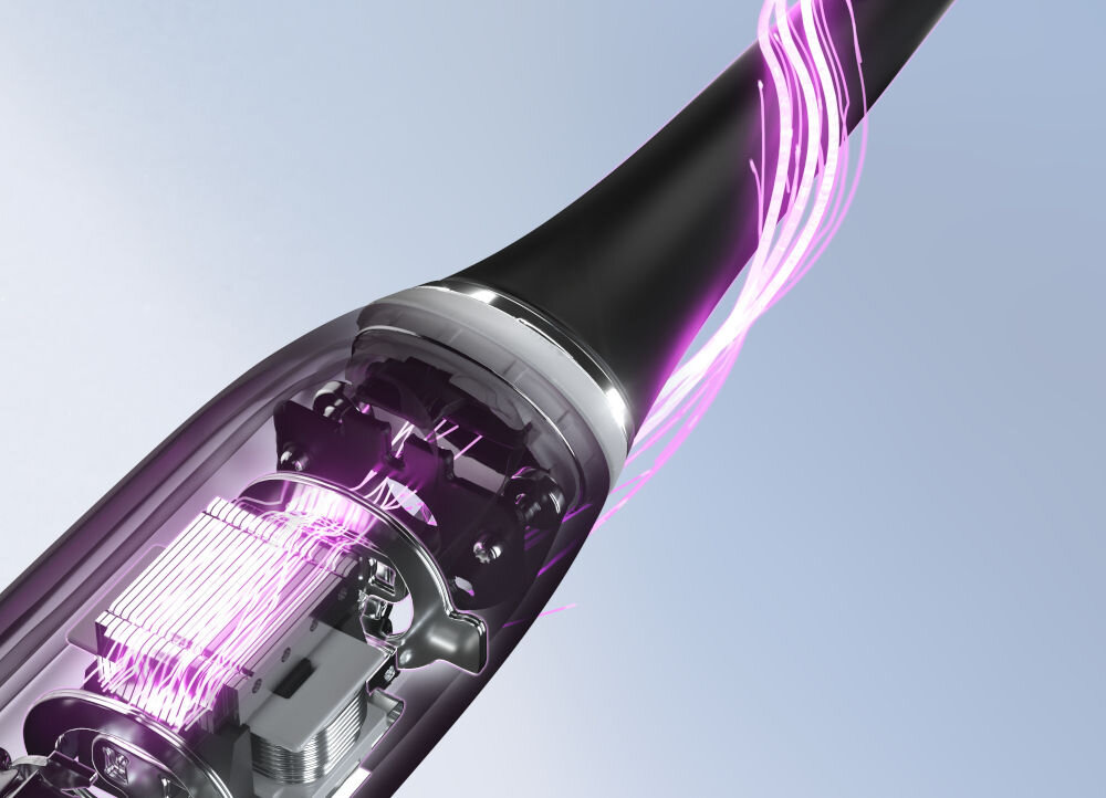 Szczoteczka magnetyczna ORAL-B iO 9 Special Edition Różowy energia mikrowibrujących włókien okrągła główka wyjątkowa skuteczność czyszczenia napęd magnetyczny lepsze usuwanie płłytki nazebnej dbałość o zdrowie dziąseł bielsze zęby
