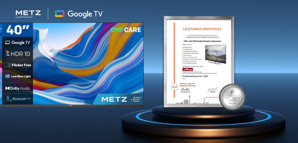 Telewizor METZ 40MTE6000Z - Wymiar domowej rozrywki