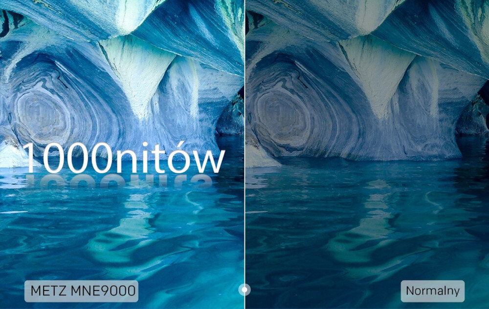 Telewizor METZ 65MNE9000Z - Jasność i kontrast