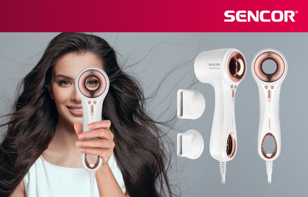 Suszarka SENCOR SHD 9000RS 900 W Stylizacja bez uszkodzeń wygląd design prezentacja wizualizacja