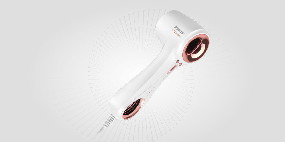 Suszarka SENCOR SHD 9000RS 900 W Do codziennej stylizacji Łatwo zdejmowany filtr ułatwienie czyszczenie konserwacja higieniczne użytkowanie estetyczny wygląd i funkcjonalność