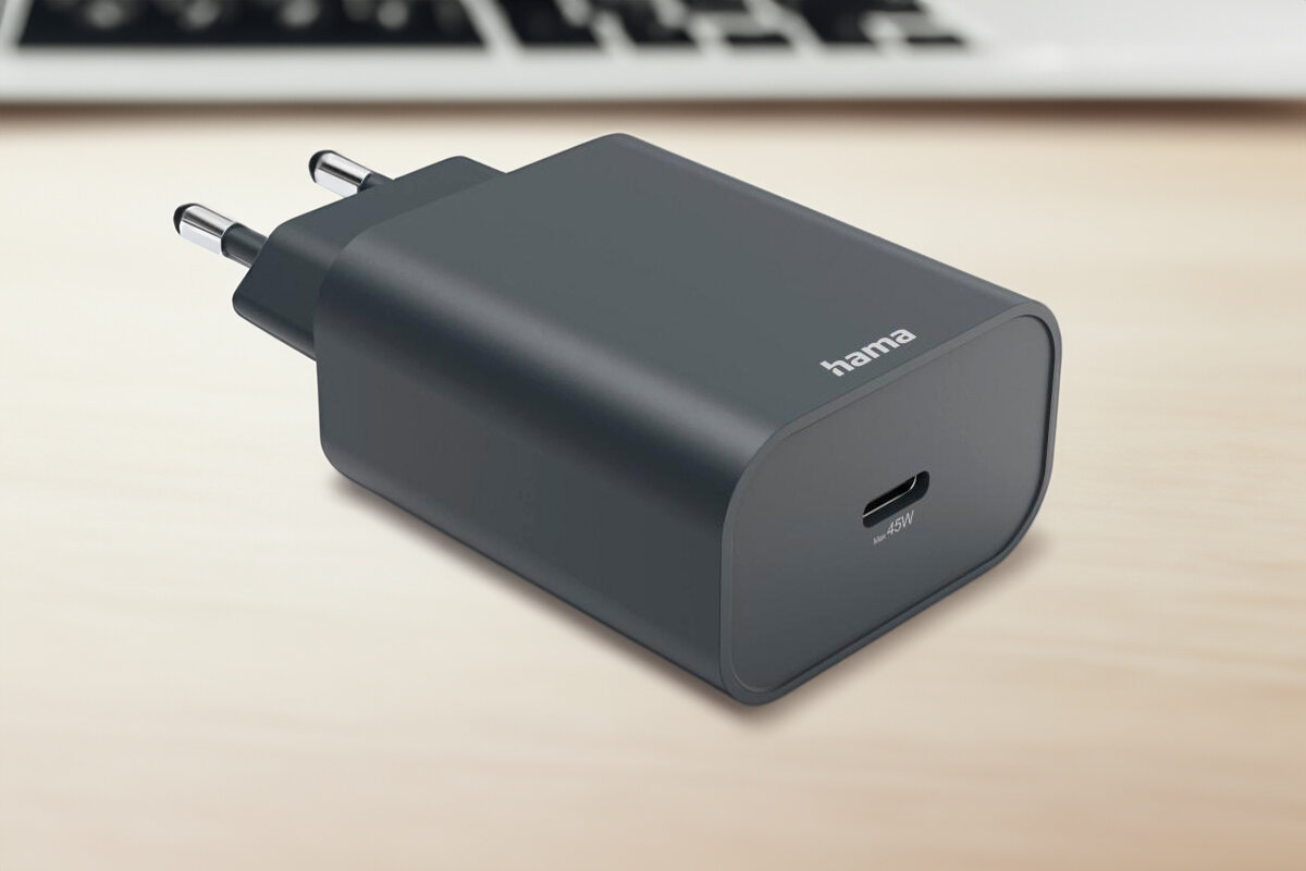 HAMA Ecosential 45W PD szybkim ładowaniu urządzeń mobilnych 60% 30 minut