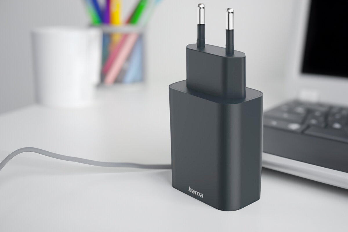 HAMA Ecosential 45W PD zidentyfikować podłączone urządzenia