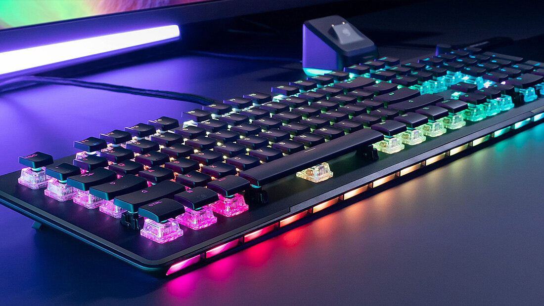 Turtle Beach Vulcan II Max do 200 milionów kliknięć aluminiowa górna płyta
