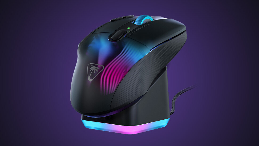 Turtle Beach Kone XP Air Black wirtualnych rozgrywek precyzyjne, szybkie, designerskie i wytrzymałe urządzenie
