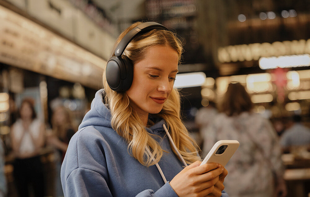 Słuchawki nauszne EDIFIER W800BT Pro ANC aplikacja connex