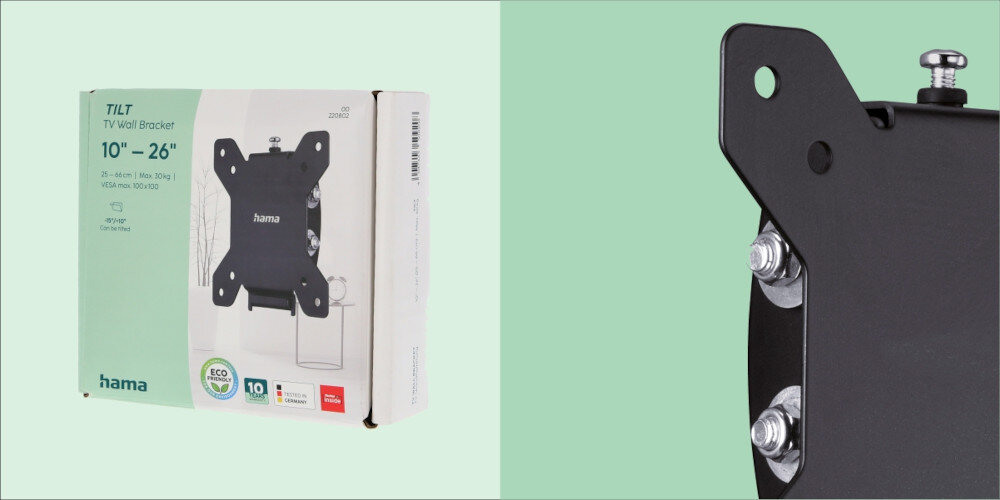 Uchwyt HAMA do TV 10-26 cali Motion XS 220802 - Ekologiczne opakowanie