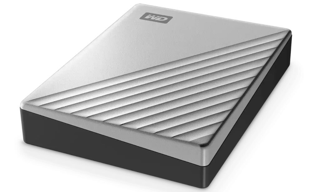 Dysk WD My Passport Ultra for Mac 6TB Srebrny dołączone oprogramowanie Acronis True Image kopia zapasowa na dysku w chmurze jednorazowa konfiguracja kompatybilność z Apple Time Machine Mac