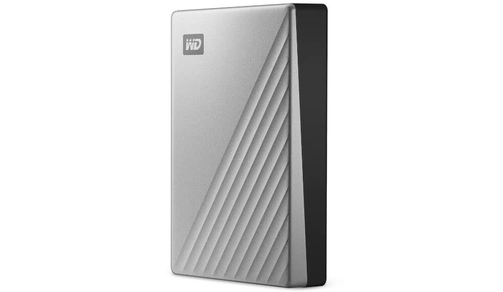 Dysk WD My Passport Ultra for Mac 6TB Srebrny Obudowa dysku została wykonana w ponad 50% z plastiku pochodzącego z recyklingu materiały z odzysku wspiera ideę zrównoważonego rozwoju opakowanie dysku w ponad 50% składa się z makulatury