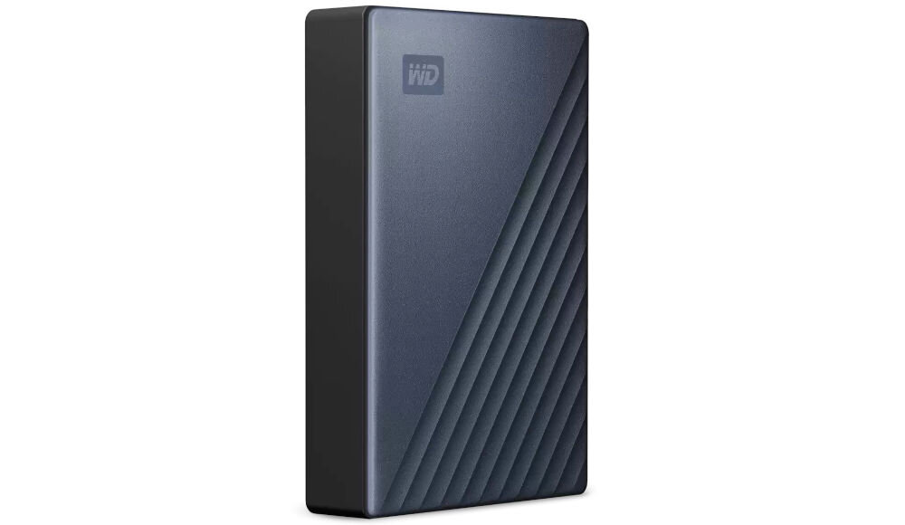 Dysk WD My Passport Ultra 6TB Niebieski Obudowa dysku została wykonana w ponad 50% z plastiku pochodzącego z recyklingu materiały z odzysku wspiera ideę zrównoważonego rozwoju opakowanie dysku w ponad 50% składa się z makulatury