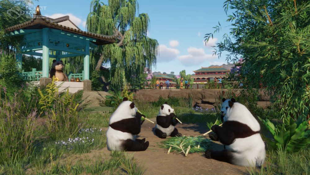 Gra Planet Zoo pięknych, realistycznych zwierząt psotnych lwiątek potężne słonie siedliska podopiecznych informacje o każdym gatunku